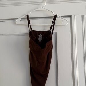 SKIMS Brown Bodysuit
